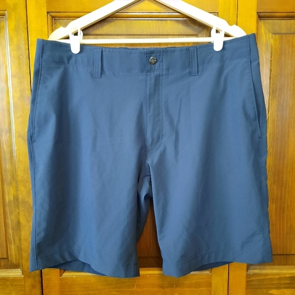 Callaway Performance Stretch navy blue flat front golf shorts MA4327 size 36 - Picture 1 of 12